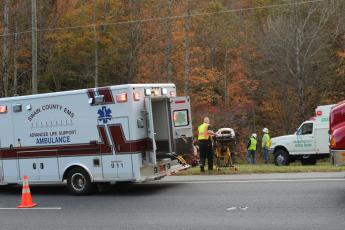 Swain County EMS and Graham Rescue County Squad were among area emergency response teams that responded to a car crash on Highway 28 around 5 p.m. on Friday, Oct. 28. The crash ended up killing one man, Illinois resident Michael W. Sheets.