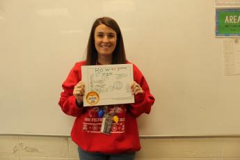 Sixth grade Exceptional Children’s teacher Emily McClung helped her class at Swain Middle School publish a book on “How to Survive the 6th Grade,” which features tips from the students for incoming new students to take to heart.