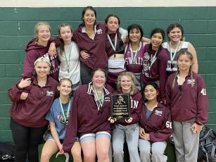 The Lady Devils win gold at the War Eagle Duals