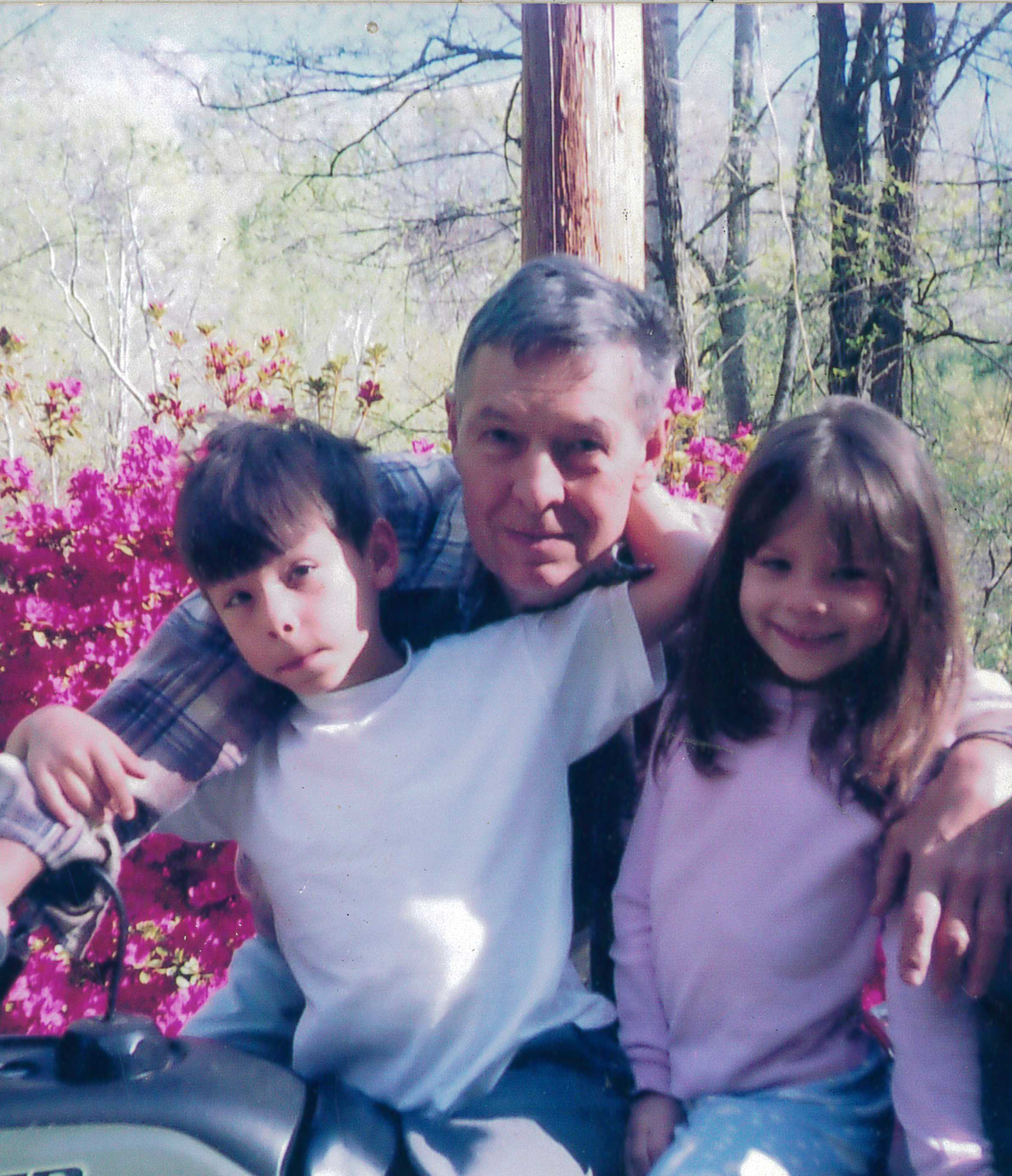 Billy Ross Ensley pictured with grandkids