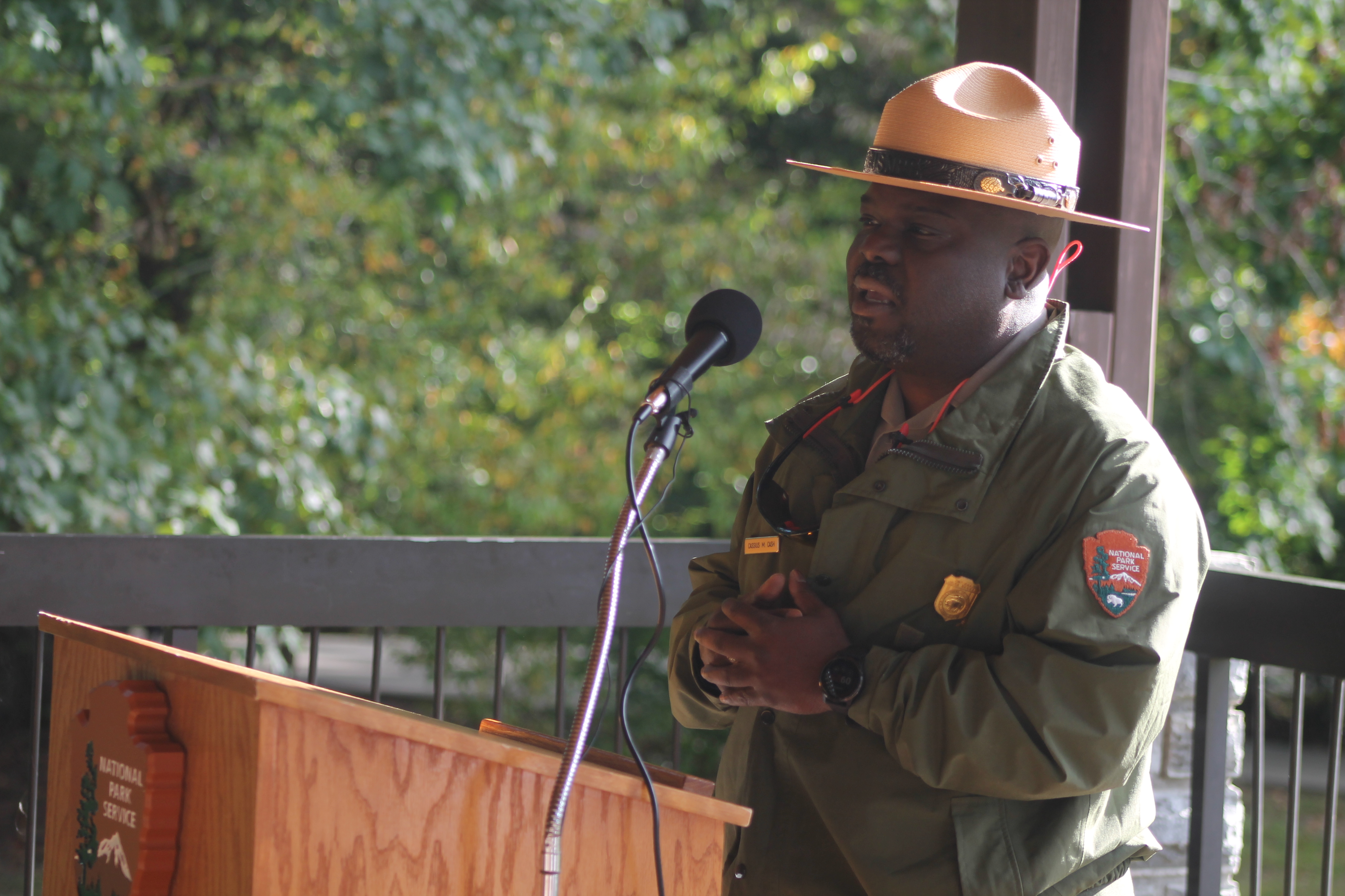 Great Smoky Mountains Superintendent Cassius Cash discusses the value of being in nature during the trying times of the pandemic. 
