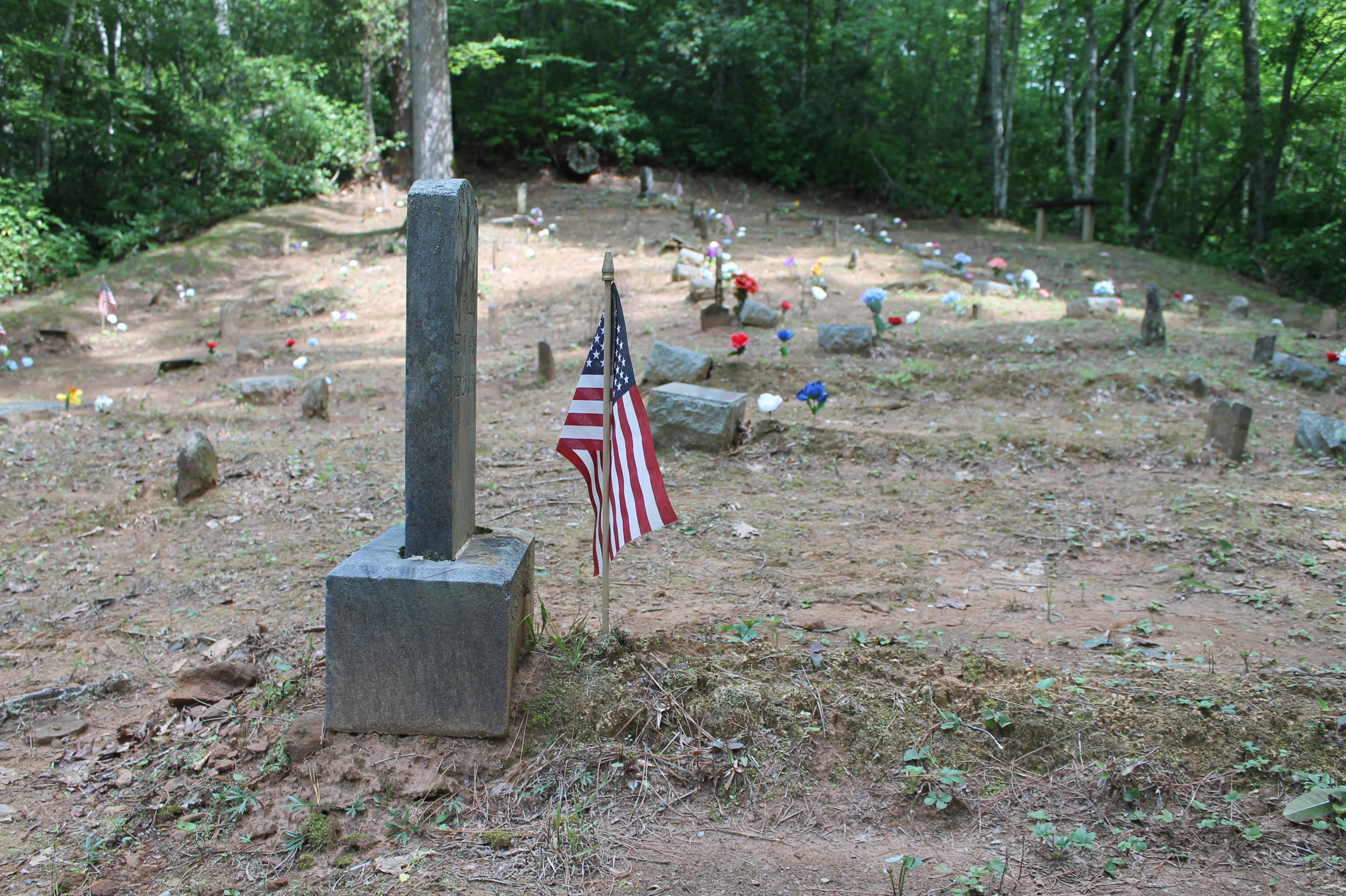 Bone Valley Cemetery is named as such because of the bones of frozen cattle from a blizzard could be seen there. Confederate soldiers are among those buried.
