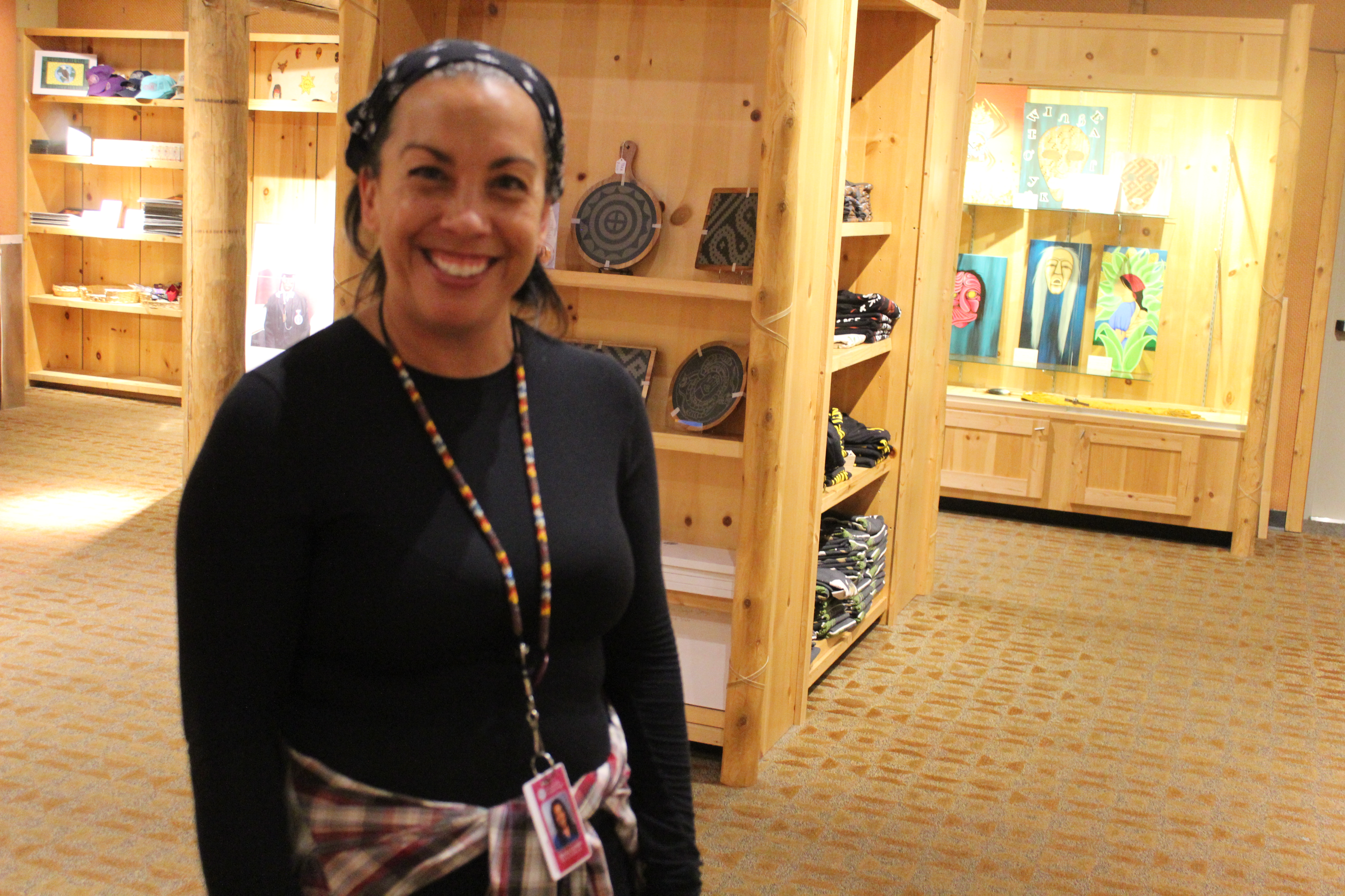 Executive Director Shana Bushyhead Condill started as director in May 2021, but she was an intern at the museum in 1998 when the exhibit first opened.