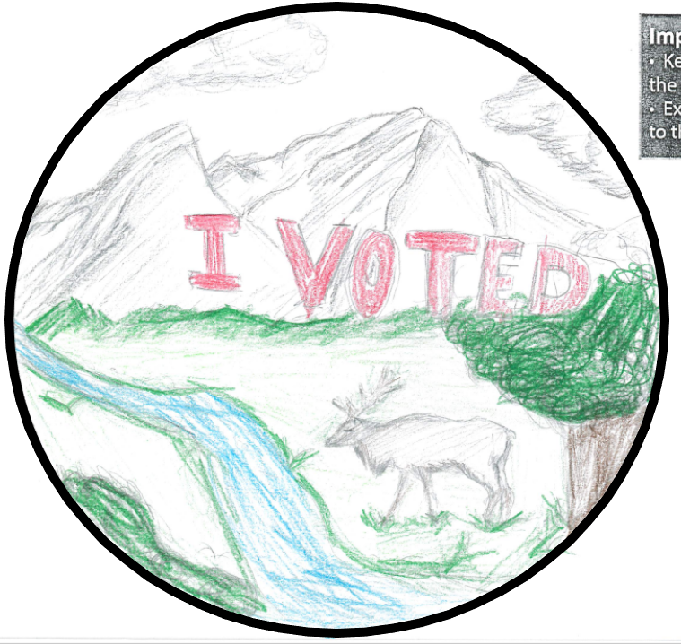 Designed by by Cherokee Central High School student Kaniah Wolfe
