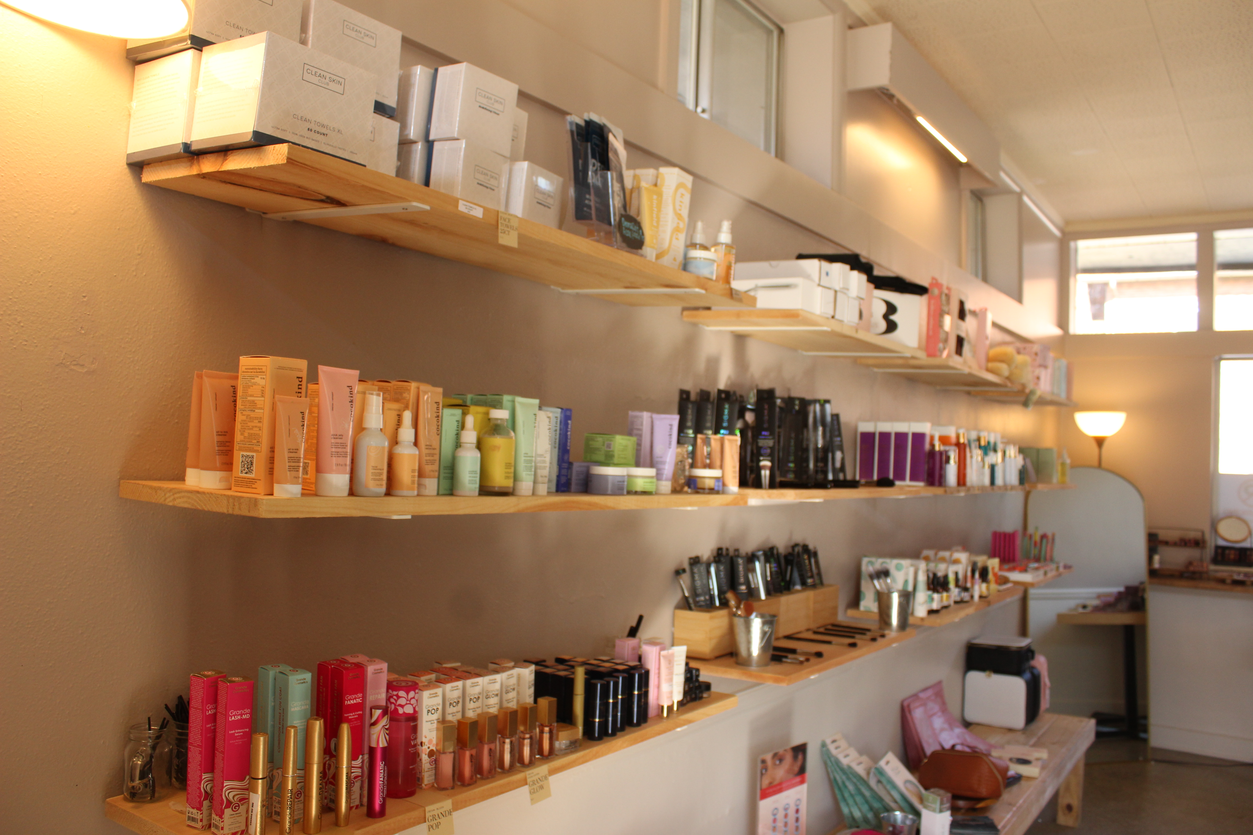 Mae|Blu carries a variety of beauty products that are less toxic and health conscious.