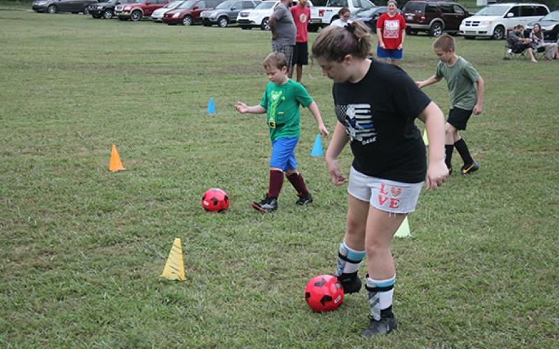 Drills at Camp Living Waters