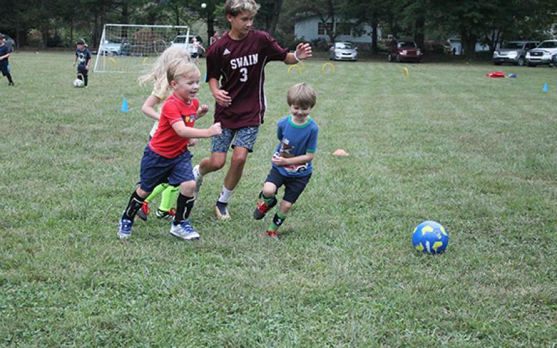 Drills at Camp Living Waters