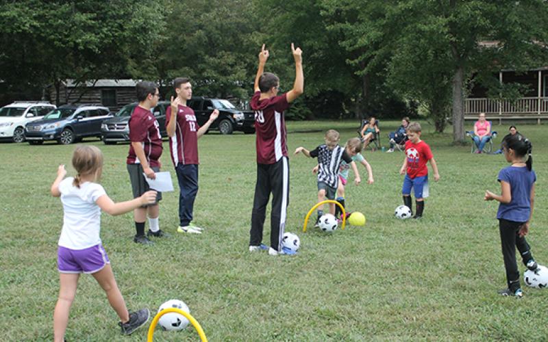 Drills at Camp Living Waters