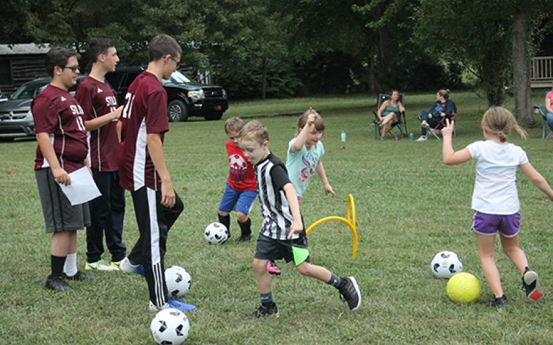 Drills at Camp Living Waters