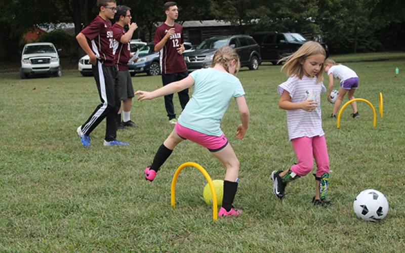 Drills at Camp Living Waters