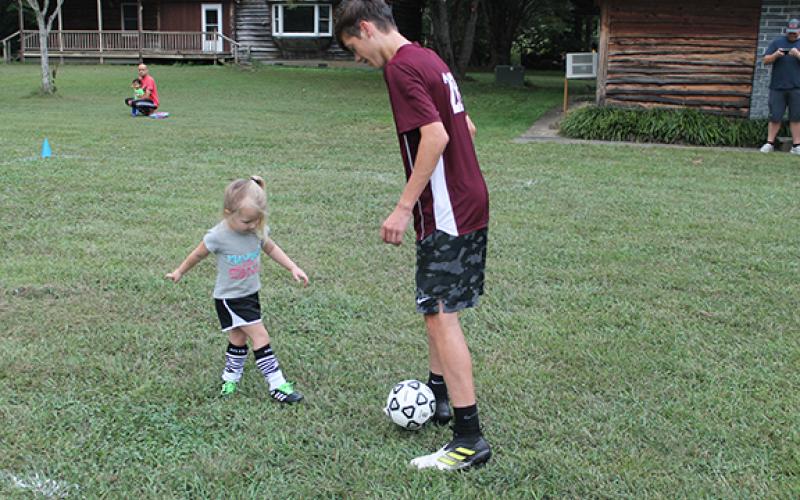 Drills at Camp Living Waters