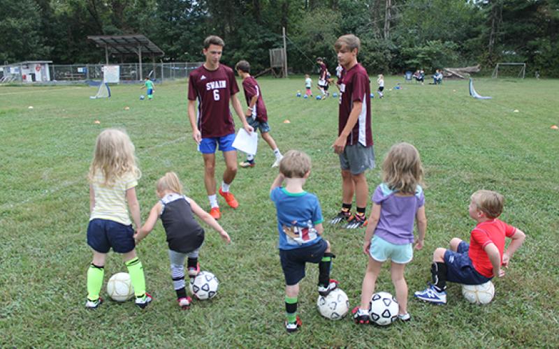 Drills at Camp Living Waters