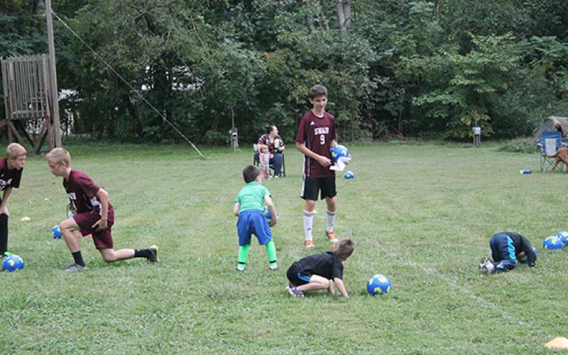 Drills at Camp Living Waters