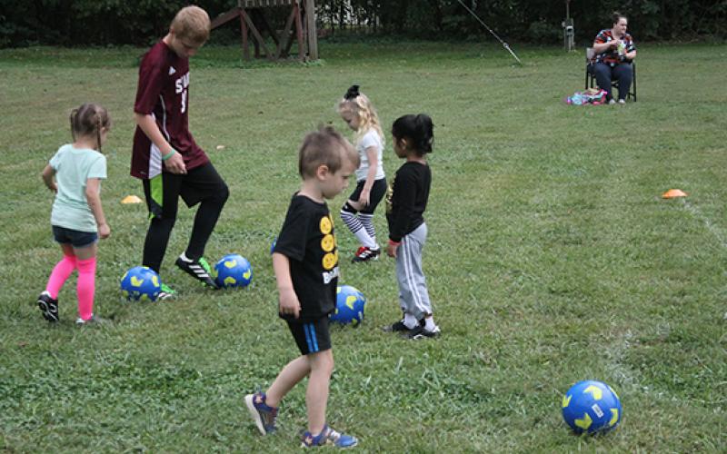 Drills at Camp Living Waters