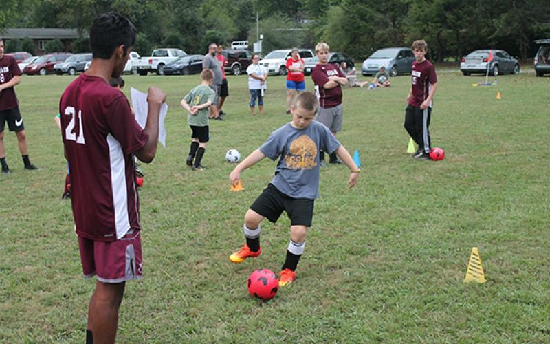 Drills at Camp Living Waters