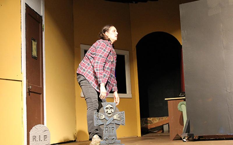 Smoky Mountain Community Theatre showcases ‘Night of the Living Dead’ a horror play by Lori Allen Ohm.