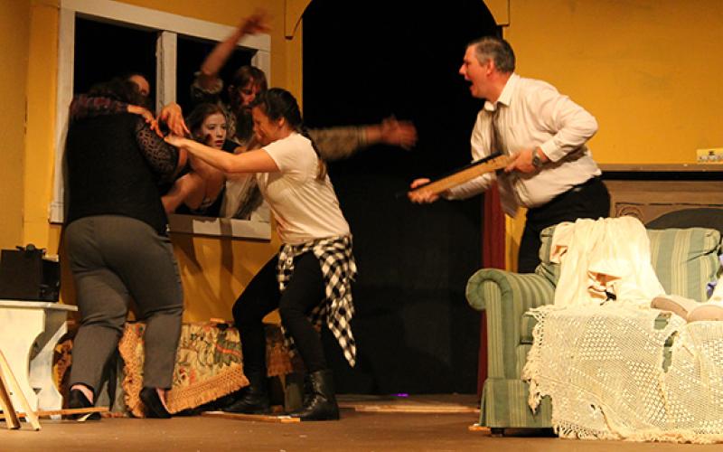 Smoky Mountain Community Theatre showcases ‘Night of the Living Dead’ a horror play by Lori Allen Ohm.