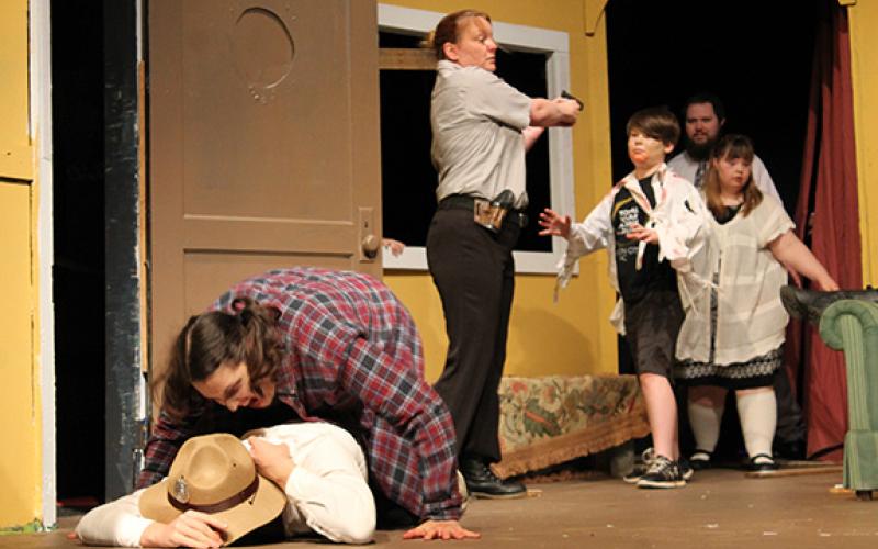 Smoky Mountain Community Theatre showcases ‘Night of the Living Dead’ a horror play by Lori Allen Ohm.