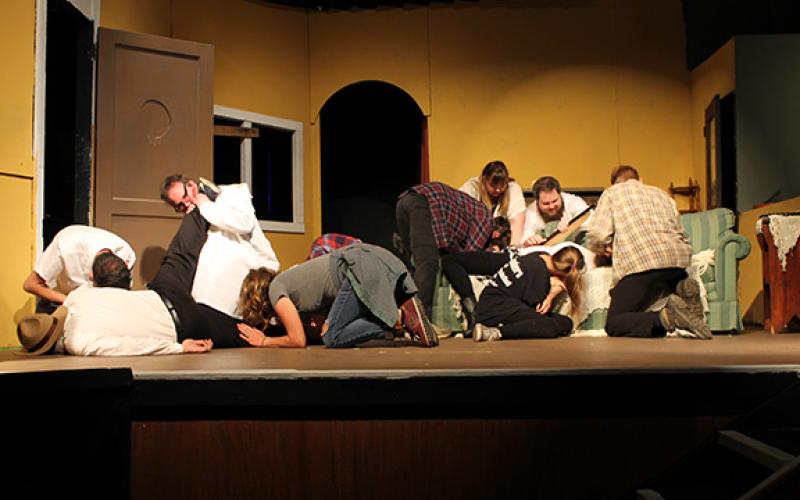 Smoky Mountain Community Theatre showcases ‘Night of the Living Dead’ a horror play by Lori Allen Ohm.