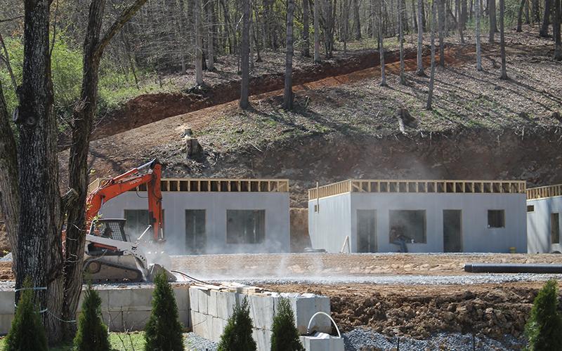 Construction at Bryson Village