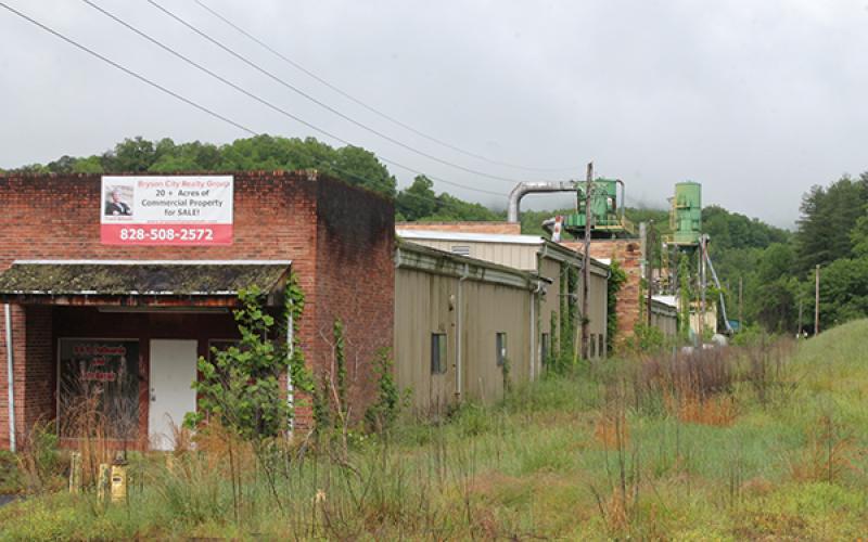 Paula Bishop told Bryson City Town Board Monday that she is interested in developing the old Powell Lumber property