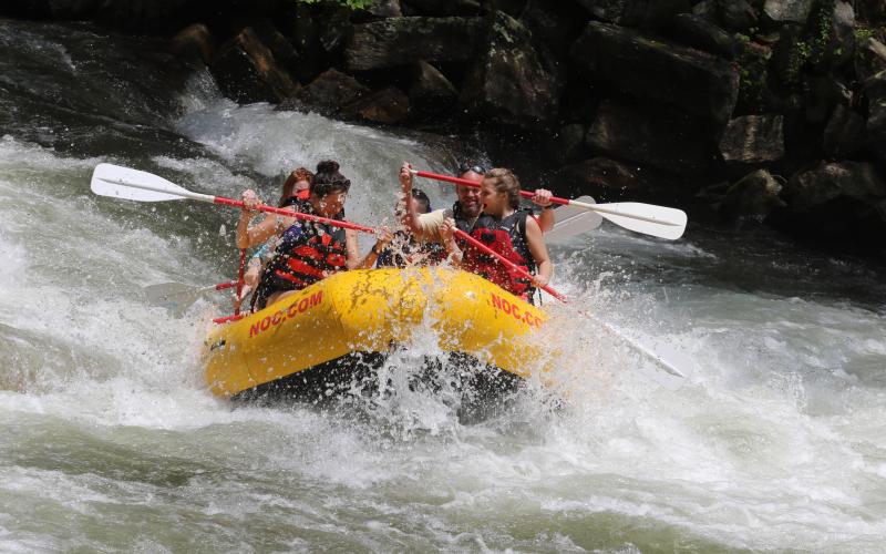 Rafting on the Nantahala