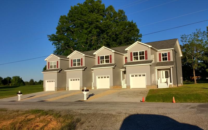An example of Cardinal Homes town houses