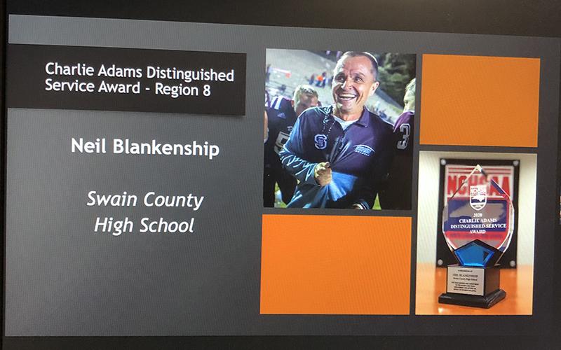 Neil Blankenship awarded