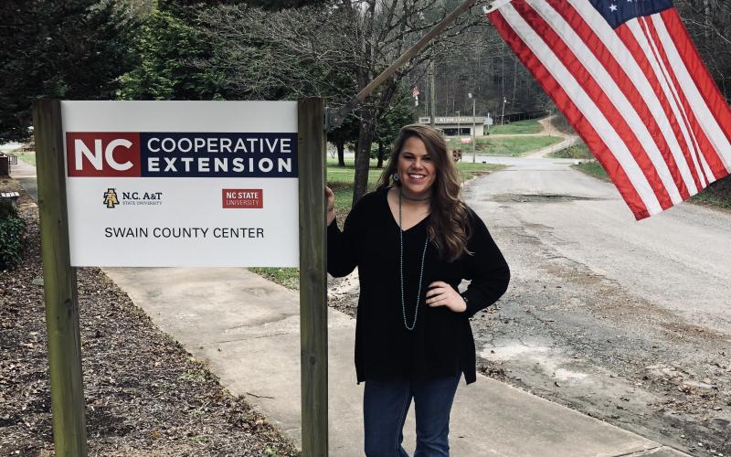 Submitted photo Kyla-Jo Farmer is the new 4-H Youth Development Agent at the Swain County Cooperative Extension Office