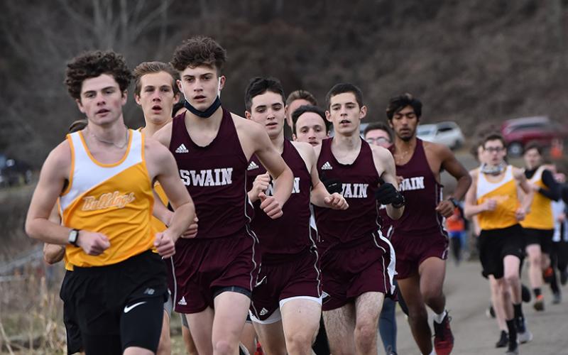 Swain County Maroon Devils cross country team finished second in recent meet.