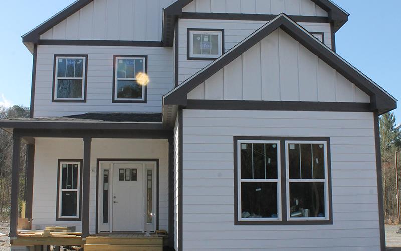 The Sinclair, a modular house that is 2,632-square feet, will be among those built in Kituwah Homes' new development on Arlington Avenue that will have 11 homes total.