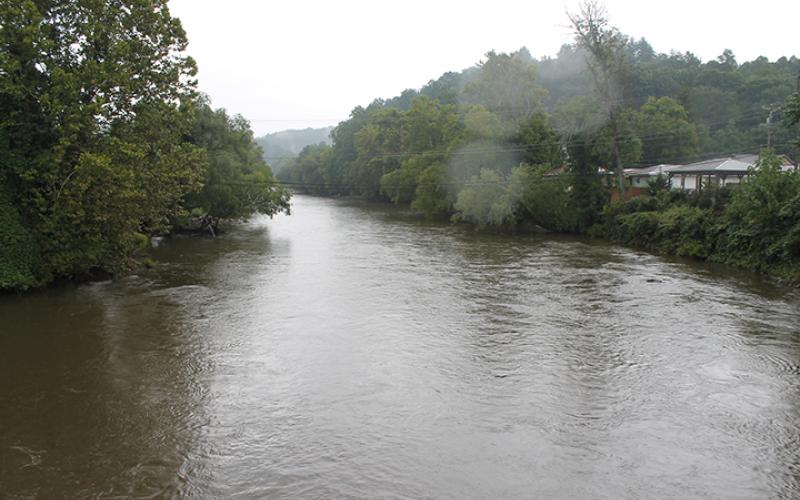 Tuckasegee River on Tuesday