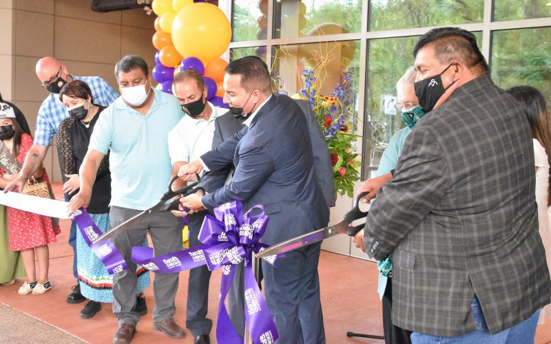 Ribbon cutting