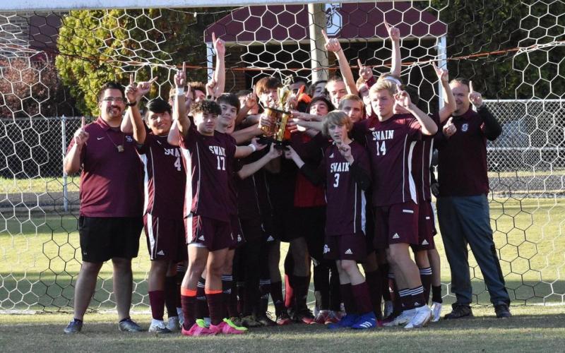 Swain County’s Maroon Devils soccer team were named the Smoky Mountain Conference Champions. The team made it to the third round in the playoff games.