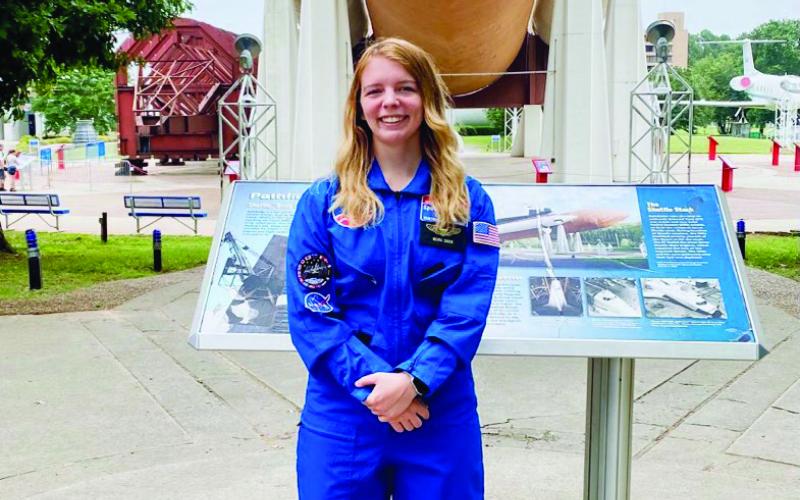 Kierra Shook was selected for an internship with NASA from January-May.