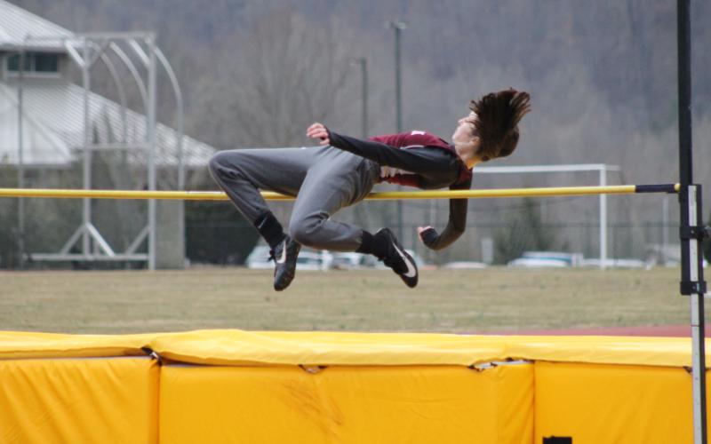 Gracie Sutton was first in high jump