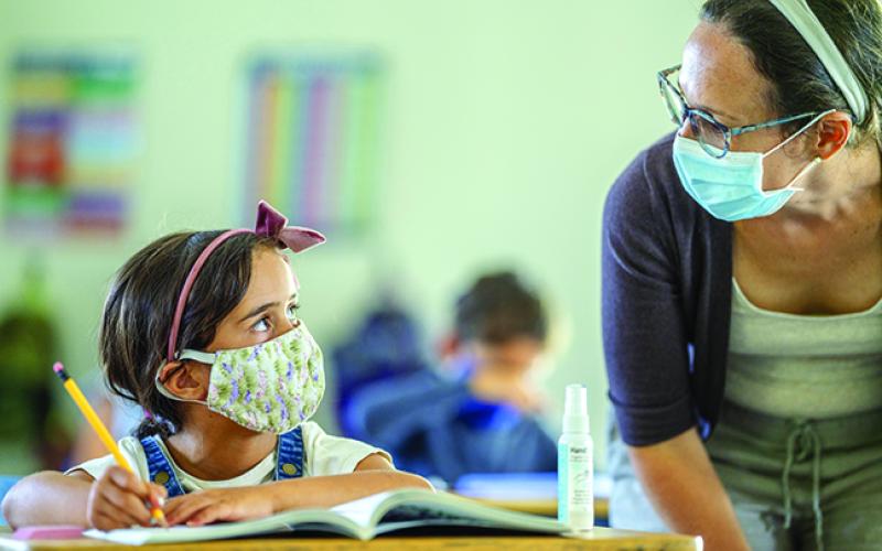 On Monday, masks will become optional at Swain Schools