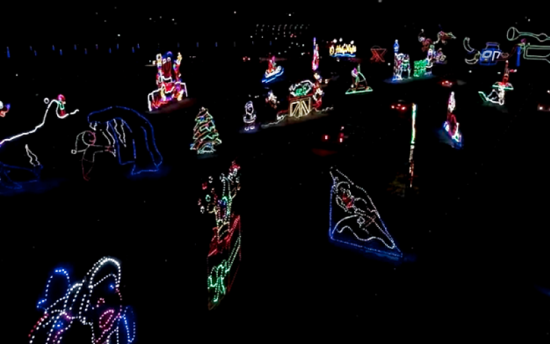 The Shadrack’s Christmas Wonderland is a drive-through light and music show. This year, Swain TDA will bring the show to the county event park.