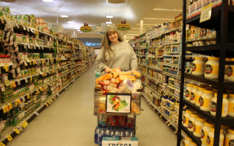 Robin Roper shops at Ingles in Bryson City.