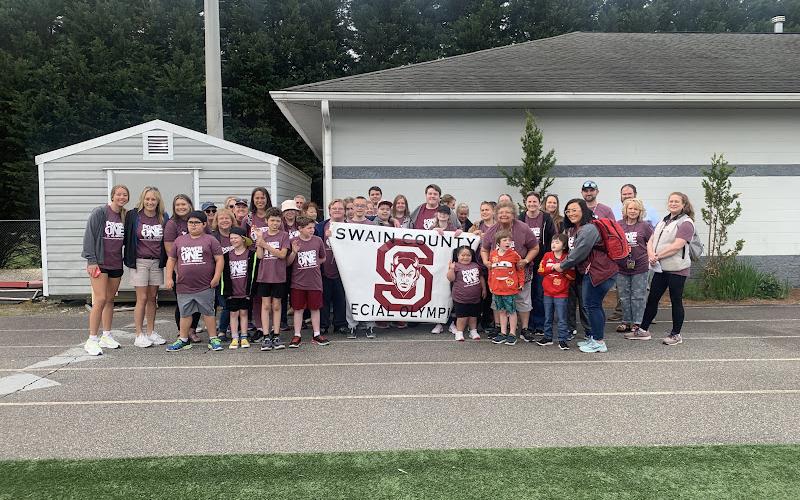 Swain athletes participated in Special Olympics in Jackson County Friday