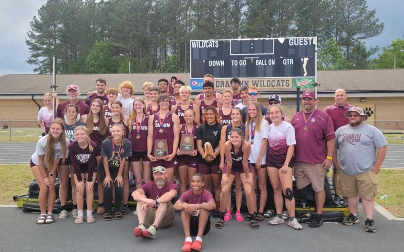 Swain County High School Maroon Devils and Lady Devils both took first place at the regional competition held Friday, May 12. Several individual athletes had big wins for the day as well.