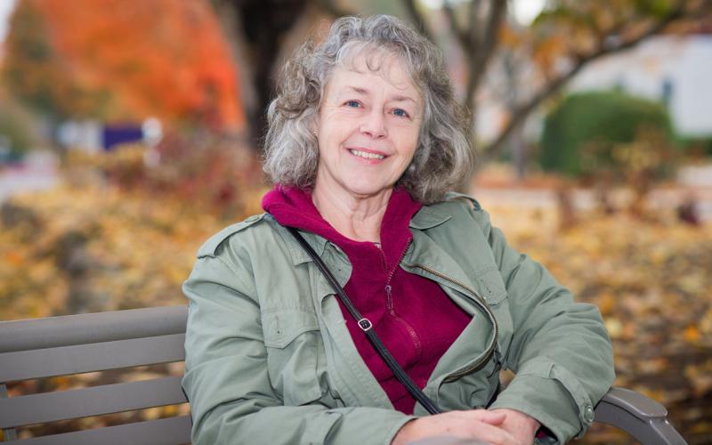 Beverly Collins, professor emeritus at WCU, is been the leaf expert for WCU.