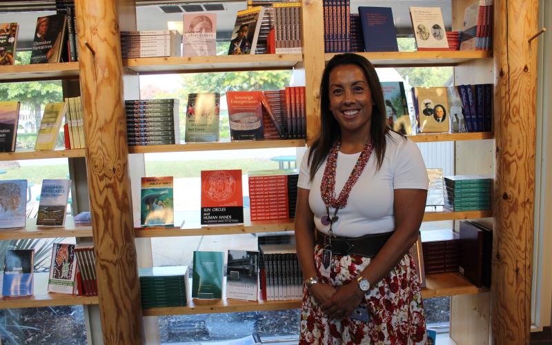 Shana Bushyhead Condill, executive director of the Museum of the Cherokee People, is excited about modernizing the museum to focus more on local interests in Cherokee.