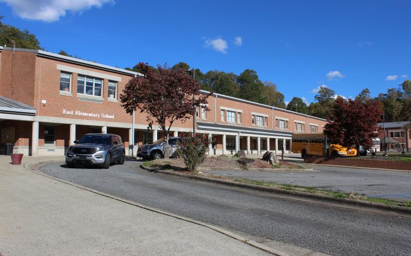 Funding to fence both East Elementary (pictured) and West Elementary was approved.