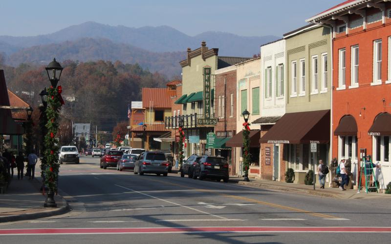 Wildfires are causing conditions to be hazy and smoky in Bryson City
