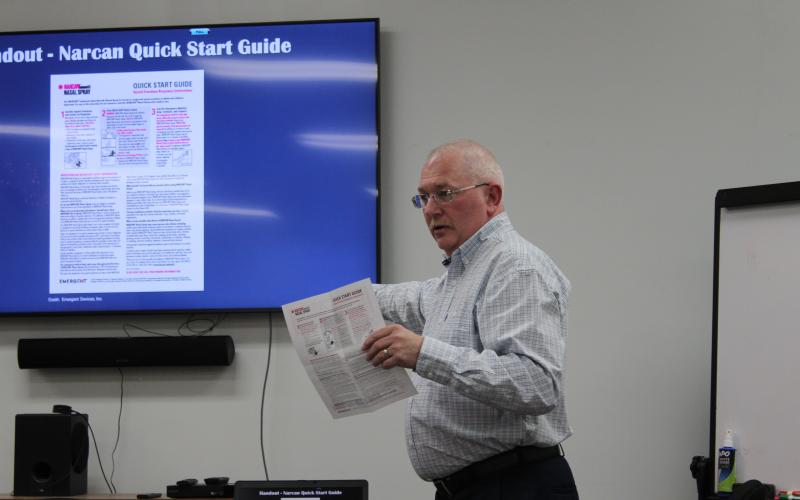 Mark Pilon, preventionist with Mountain Projects, discusses what opioids are, how to recognize an overdose and how to reverse it using Naloxone.