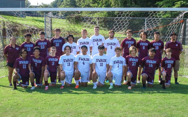 Swain High's 2024 soccer team