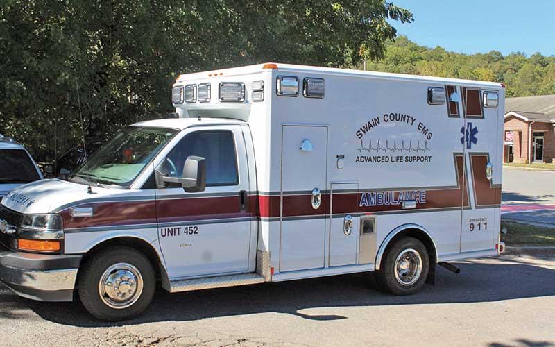 SMT file photo - Swain County EMS plans to add shift supervisors to provide the best oversight and improve its operations.