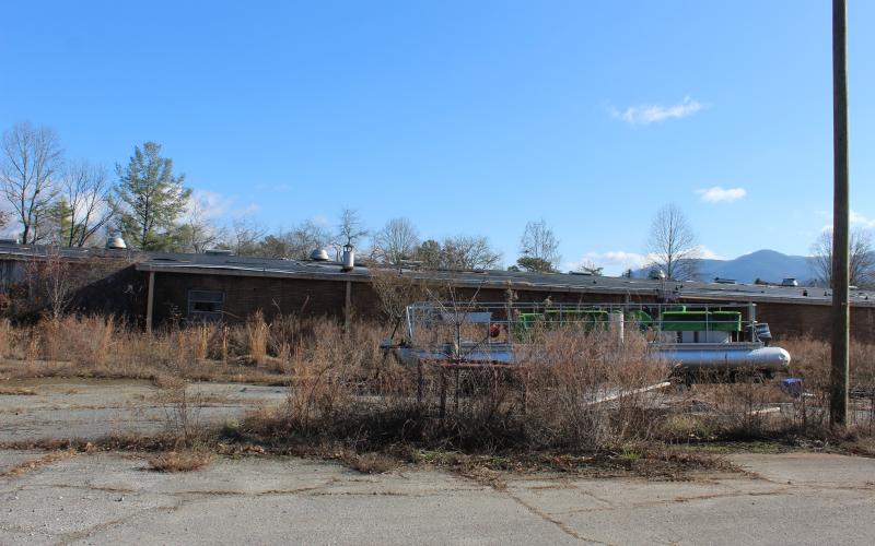 A building on the Black Hill Road property slated for a new middle school is supposed to be cleared by the previous land owner by the spring.