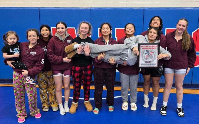Swain’s Lady Devils were the champions at the Frenzy Championship held at West Henderson this past weekend.